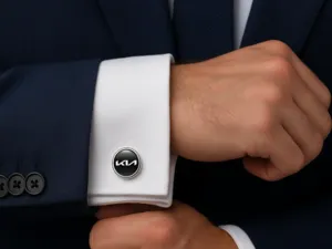 KIA Einzigartige Manschettenknöpfe Herren Limitiert Robust